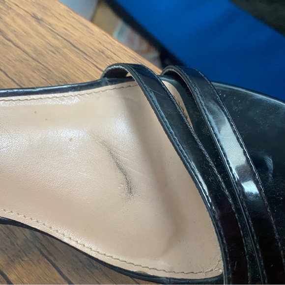 [WIDE WIDTH] Well loved lane Bryant scrappy side width sandal heels! - Picture 3 of 9